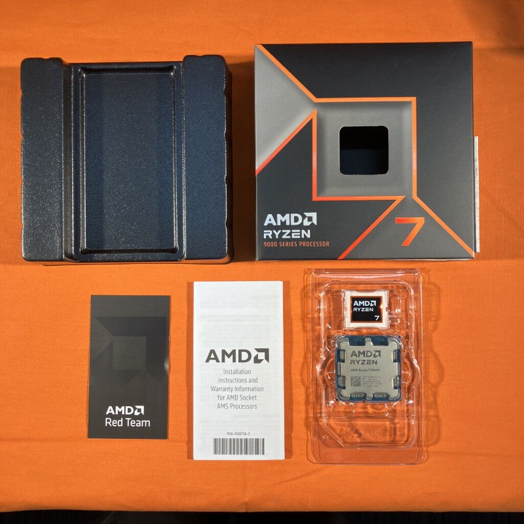 中古 AMD Ryzen 7 9700X (AM5/3.8GHz/40M/C8/T16/65W) 169022