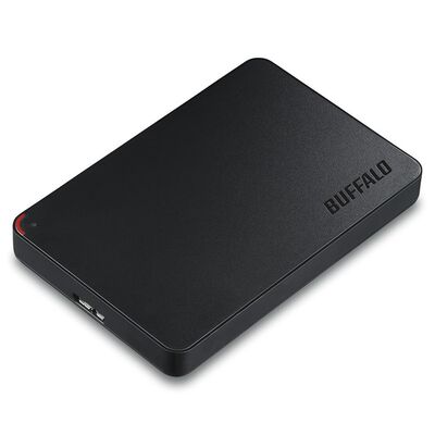 BUFFALO  HD-NRPCF1.0-BB (ポータブル 1TB ブラック) 