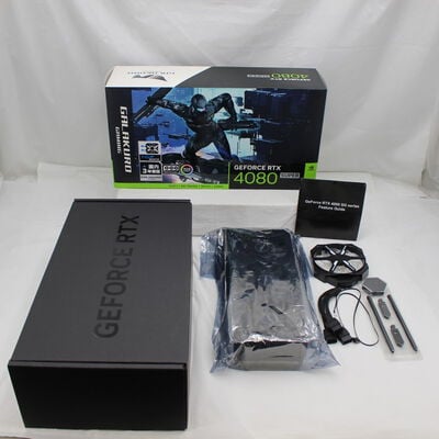 【通販センター】中古  玄人志向 GG-RTX4080SP-E16GB/OC/TP (RTX4080 SUPER 16GB) 164269 