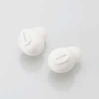 エレコム  LBT-TWS16WH (完全ワイヤレスBluetoothヘッドホン ホワイト) 