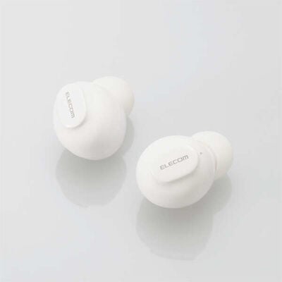 エレコム  LBT-TWS16WH (完全ワイヤレスBluetoothヘッドホン ホワイト) 