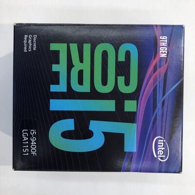 【福山ココローズ店】中古  INTEL Core i5-9400F (1151/2.9GHz/9M/C6/T6) 139478 