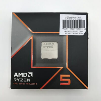 【なんば店】中古  AMD Ryzen 5 9600X (AM5/3.9GHz/38M/C6/T12/65W) 169023 