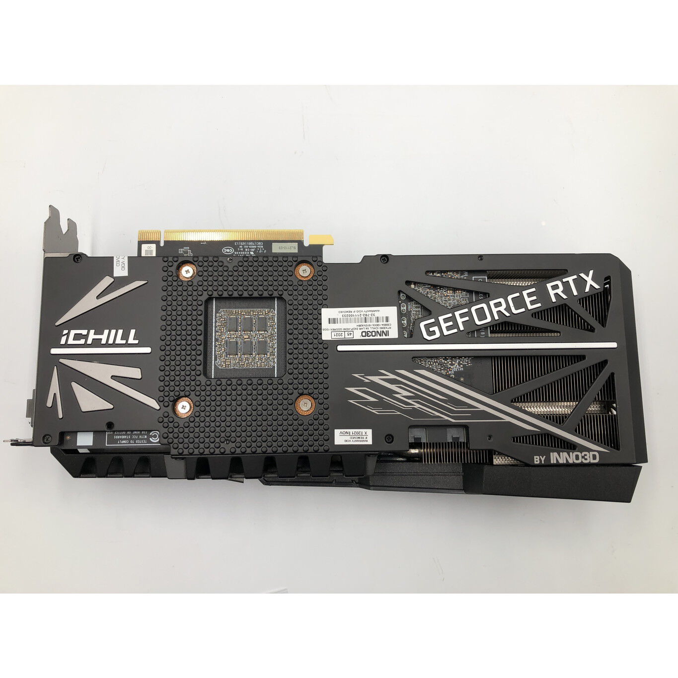 中古 Inno3D GeForce RTX 3080 ICHILL X4 LHR C30804-106XX-1810VA36H