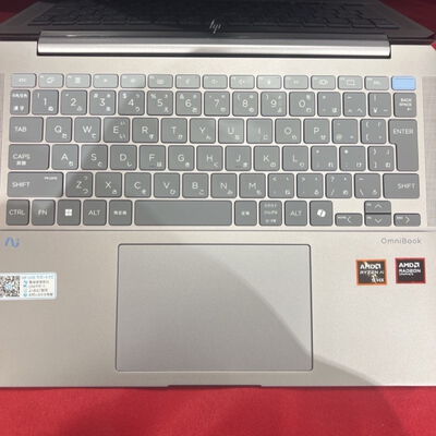 【静岡東瀬名店】中古  HP OmniBook Ultra Laptop 14-fd0007AU(Ryzen AI 9 HX 375/32GB/SSD1TB/なし/オンボード/14.0/2240x1400/W11H) 5140001155 