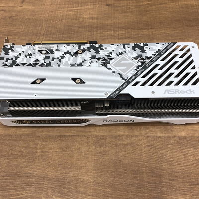 【宇都宮鶴田店】中古  ASRock Radeon RX 7600 Steel Legend 8GB OC(RX7600 8GB) 3480036159