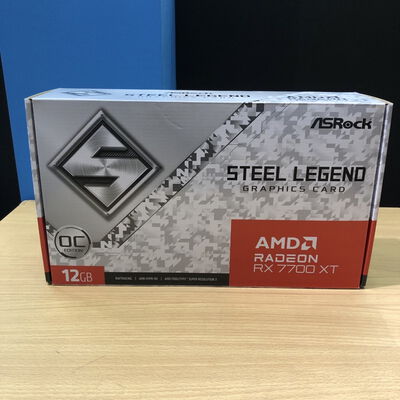 【甲府飯田店】中古  ASRock RX7700XT SL 12GO RX7700XT Steel Legend OC (RX7700XT 12G) 162741 