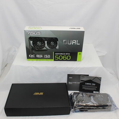 【通販センター】中古  ASUS DUAL-RTX5060-O8G (RTX5060 8G) 179544 