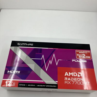 【秋葉原本店】中古  SAPPHIRE 11335-04-20G PULSE RX7700XT GAMING (RX7700XT 12G) 162737 