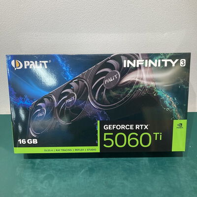 【浦添城間店(沖縄)】中古  Palit NE7506T019T1-GB2061S （RTX5060Ti 16GB） 3480038453 