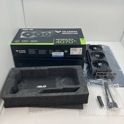 【秋葉原本店】中古  ASUS TUF-RTX4070TI-O12G-GAMING (RTX4070Ti 12GB) 154193 