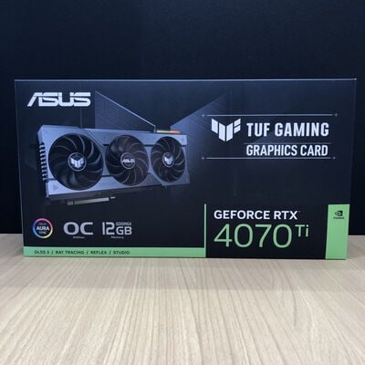 【甲府飯田店】中古  ASUS TUF-RTX4070TI-O12G-GAMING (RTX4070Ti 12GB) 154193 