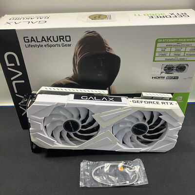 【大宮店】中古  玄人志向 GK-RTX3060Ti-E8GB/WHITE (RTX3060Ti 8GB) 144195 