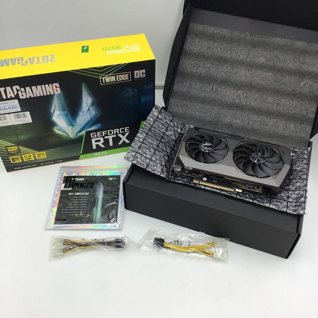 中古 ZOTAC GAMING GeForce RTX 3070 Twin Edge OC ZT-A30700H-10P