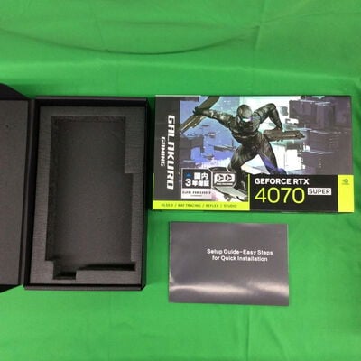 【川崎店】中古  玄人志向 GG-RTX4070SP-E12GB/DF2(RTX4070 SUPER 12GB) 4720001637 