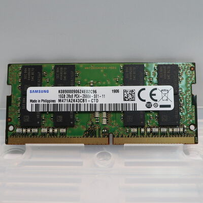 【札幌店】中古  PC4-21300 16GB ノート用(DDR4-2666) 150696 