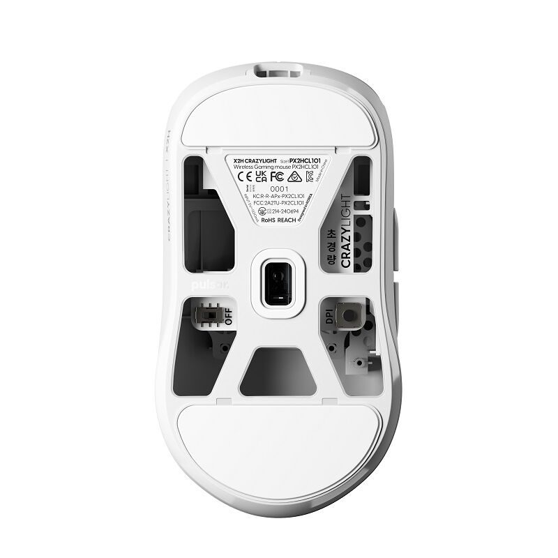 Pulsar X2H CrazyLight Mini Uyuni White (PX2HCL102) ｜ パソコン通販