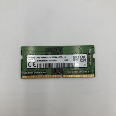 【白山FM松任店】中古  PC4-25600 4GB ノート用 154560 