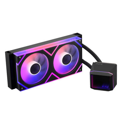 ADATA  LEVANTE II 240 オールインワン CPU 水冷クーラー LEVANTEII240-BKCWW (240mm ブラック) 