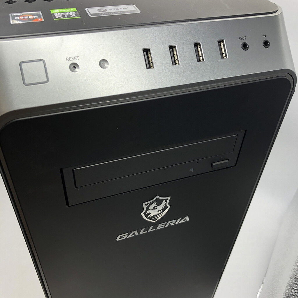 中古 GALLERIA ZA7R-R80T(Ryzen 7 3700X/16GB/SSD1TB/HDD1TB/RTX2080Ti