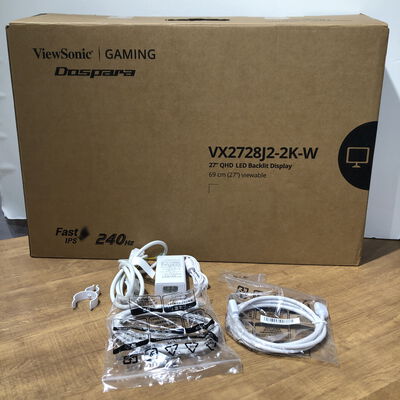 【富山本郷店】中古  Viewsonic VX2728J2-2K-W-7 (27"W 2H1DP 240Hz WQHD) 4760000871 