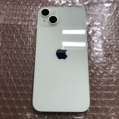 【宮崎恒久店】中古  【国内版SIMフリー】Apple iPhone14 Plus 6.7インチ 128GB (スターライト) MQ4D3J/A 154945 