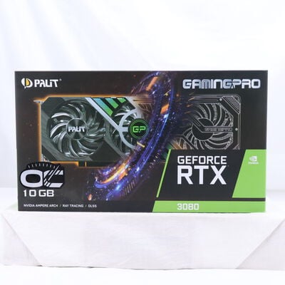 【通販センター】中古  Palit GeForce RTX 3080 GamingPro OC NED3080S19IA-132AA (RTX3080 10G) 143516 