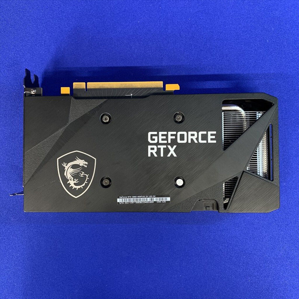 中古 MSI GeForce RTX 3060 VENTUS 2X 12G OC (RTX3060 12GB) 144777