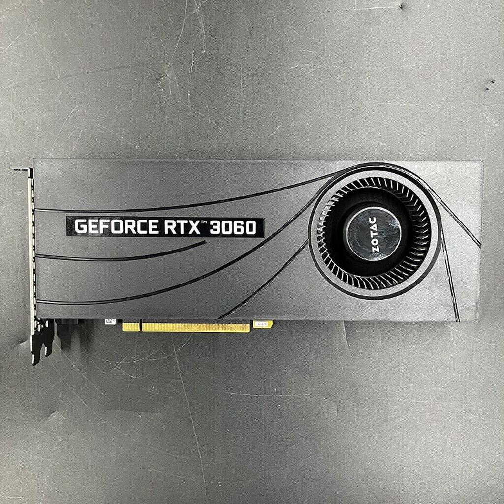 【中古品】GeForceRTX3060 12GB ZOTAC】nVidia GeForce RTX 3060 12GB - メルカリ