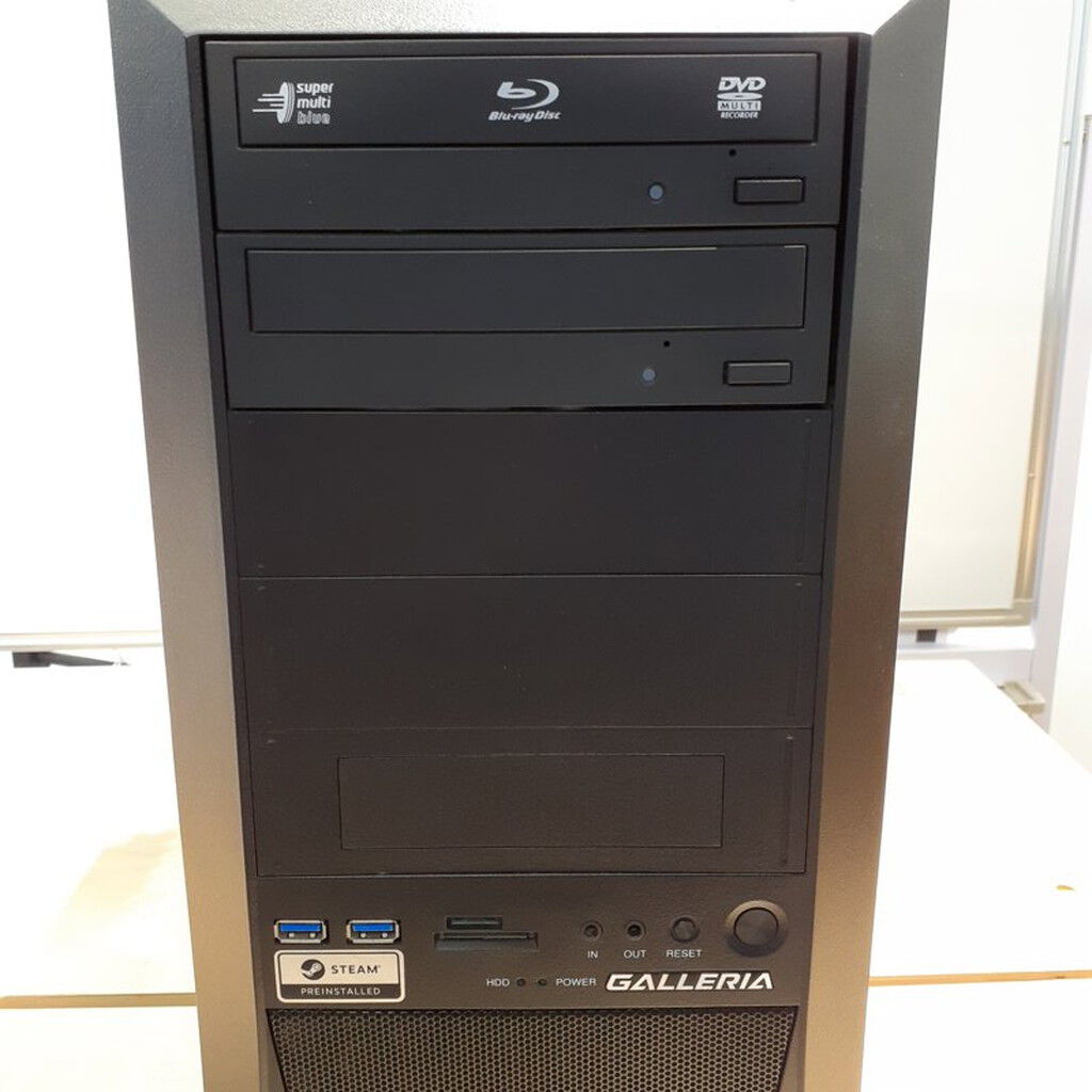 中古 GALLERIA ZG(i9 9900K/16GB/SSD500GB/RTX2080 SUPER/W11P