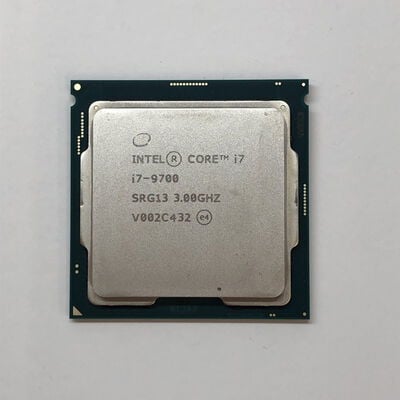 【津ラッツ店】中古  Intel Core i7 9700 (1151/3.00GHz/12M/C8/T8) 140316 