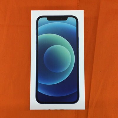 【なんば店】中古  Apple iPhone12 6.1インチ 128GB (ブルー) 国内版SIMロックフリー MGHX3J/A 143743 