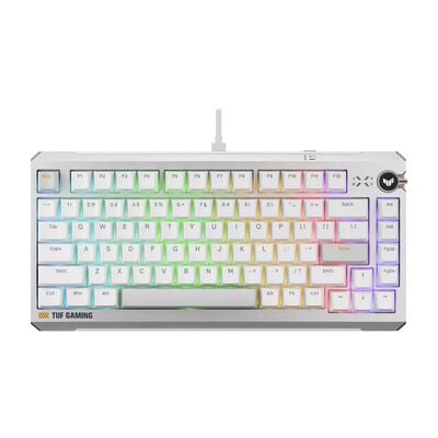 ASUS  TUF Gaming K4 Magnetic White (R704 TUF K4 MAG/RD/US/PBT/WHT) 