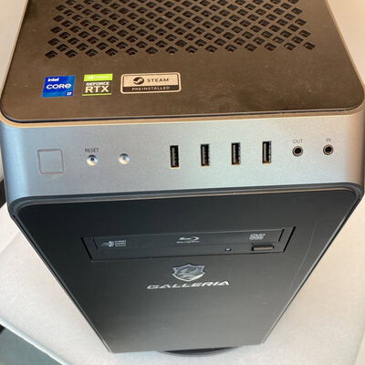 【京都店】中古  THIRDWAVE GALLERIA XA7C-R36 (Core i7 11700/16GB/SSD1TB+HDD8TB/BD-RE/RTX3060 12GB/W10H) 3180006934 