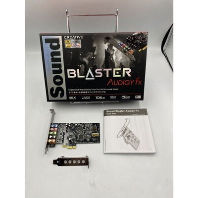 【座間相武台】中古  CREATIVE Sound Blaster Audigy Fx SB-AGY-FX[サウンドカード PCIE] 4510002605 