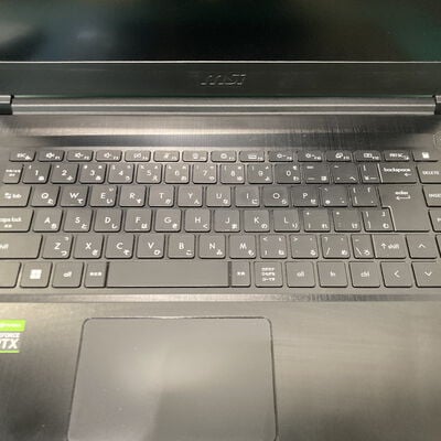 【浦添城間店(沖縄)】中古  MSI GF63 Thin 10UC-696JP (i7-10750H/16GB/SSD512GB/RTX3050/WLAN/15.6FHD) 3280022414 