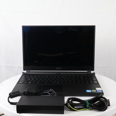 【通販センター】中古  GIGABYTE AERO 5 KE4-72JP614SP(Intel Core i7 12700H/64GB/SSD1TB/なし/NVIDIA GeForce RTX 3060 6GB Laptop GPU/15.6/3840x2160/Wi-Fi/W11H64 MAR) 185337 
