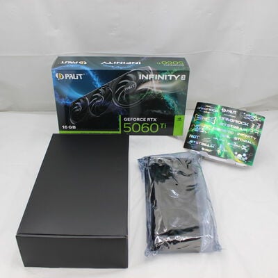 【通販センター】中古  Palit NE7506T019T1-GB2061S(RTX5060Ti Infinity3 16G) 178241 