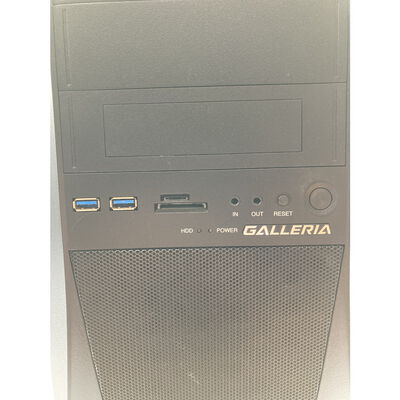 【水戸赤塚店】中古  THIRDWAVE GALLERIA XT(i7 8700/16GB/SSD500GB/HDD1TB/GTX1060/W10H) 4680001709 