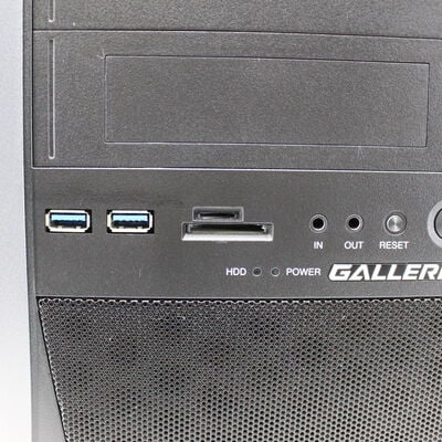 【神戸・三宮店】中古  THIRDWAVE GALLERIA KT(Intel Core i7 8700/16GB/SSD500GB/DVDマルチ/NVIDIA GeForce GTX 1660 Ti 6GB/W11H64 MAR) 189738 