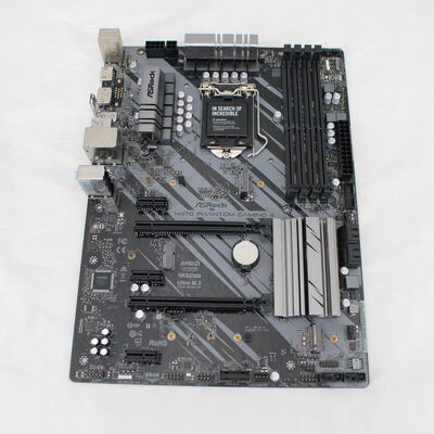 【通販センター】中古  ASRock H470 Phantom Gaming 4 (H470 1200 ATX DDR4) 142778 