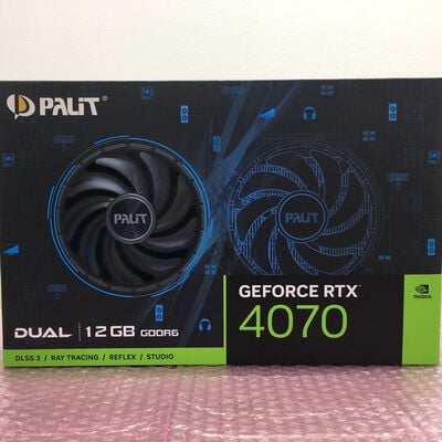 【佐賀南部バイパス店】中古  Palit NE64070019K9-1048D (GeForce RTX 4070 Dual 12GB) 5250000771 