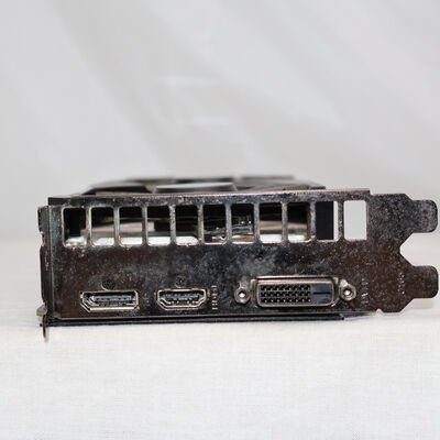 【通販センター】中古  玄人志向 GG-GTX1660Ti-E6GB/DF (GTX1660Ti 6GB) 201182 