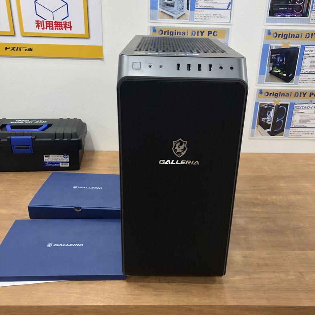 中古 GALLERIA XA7R-R57T(Ryzen 7 9800X3D/32GB/SSD1TB/RTX5070Ti/W11H