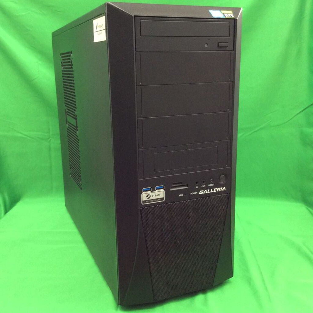 中古 GALLERIA XF(i7 9700F/16GB/SSD512GB/HDD2TB/RTX2070 SUPER/W11H