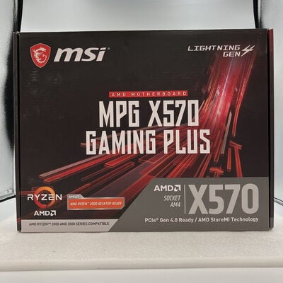 【新潟店】中古  MSI MPG X570 GAMING PLUS (X570 AM4 ATX DDR4) 140050 