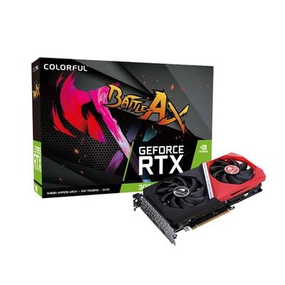Colorful  GeForce RTX 3060 Battle AX DUO 12GB-V (GeForce RTX 3060 12GB) 