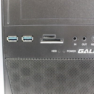 【通販センター】中古  THIRDWAVE GALLERIA KT(Intel Core i7 8700K/32GB DDR4 (PC4)/SSD1TB/DVDマルチ/NVIDIA GeForce GTX 1070 Ti 8GB/W11H64 MAR) 195724 