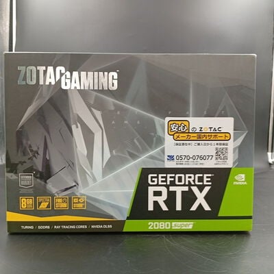 【大須店】中古  ZOTAC GAMING GeForce RTX 2080 SUPER Twin Fan ZT-T20820F-10P  3120022933 