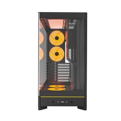 MONTECH  HS02 PRO Black (ATX ガラス ブラック) 